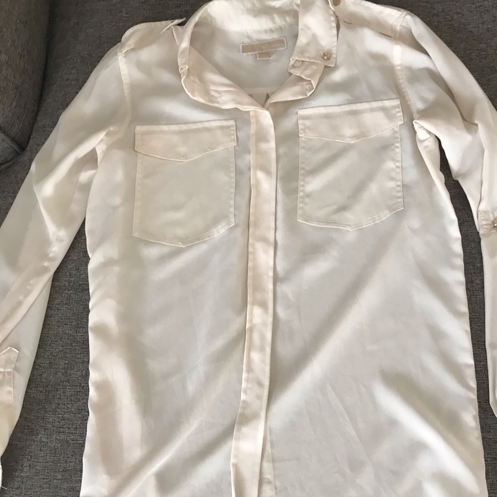 NWOT Michael Kors button down shirt